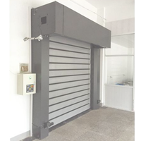 Manuf Ture Porte enroulable de libre entreposage Porte roulante pour conteneur de navires Extérieur Coupe-vent Fini