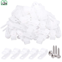 Pince de câble noire 1/2 "pince en C réglable pince de câble en Nylon vis noire pince en Nylon P pince de câble vis 32mm de Chine