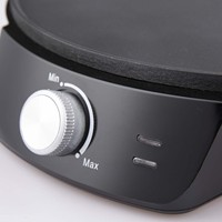 Crêpière Électrique Portable Compacte Facile à Nettoyer 12'' – Idéale pour Crêpes et Pancakes