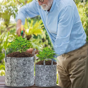 Faites pousser vos meilleures fraises : Sacs en tissu durables <span class=keywords><strong>de</strong></span> 5 gallons d'août - Résistants aux déchirures pour une <span class=keywords><strong>saison</strong></span> abondante - Product Image 5