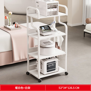 Zxm High Quality Barber Shop Salon Marble Top <b>Tools</b> <b>Cart</b> Gold Stainless Steel 3 Layer Beauty Saloon Trolley With 4 Wheels - Product Image 4