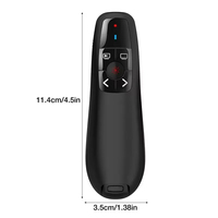 새로운 2.4GHz 무선 파워 펜 프레젠테이션 리모콘 USB 원격 제어 플립 발표자 포인터 PPT 슬라이드 어드밴서 펜 2024