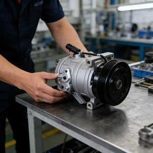 Compresor <span class=keywords><strong>de</strong></span> <span class=keywords><strong>Aire</strong></span> <span class=keywords><strong>Automotriz</strong></span> OEM 55111035AB 55111035AA 4596491AB RL111035AB 12V para Chrysler 300 (05-06) 6 Cilindros/3.5L - Product Image 1