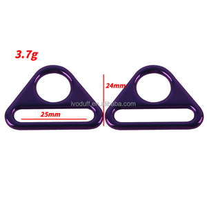Fornitura 25mm 38MM vari accessori per borse a colori accessori per borse in tessuto zaino <span class=keywords><strong>tracolla</strong></span> fibbia regolabile - Product Image 3