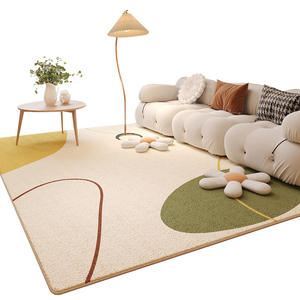 Shengrun Wabi-Sabi Style léger luxe Imitation cachemire tapis 3.0kg lavable en Machine pour salon chambre couverture Douyin - Product Image 2