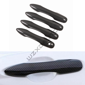 Accessoires extérieurs WZXD, kit carbone, garniture de poignée, couvercle de lampe, couvre-rétroviseurs latéraux pour Yaris Cross 2023 - Product Image 1