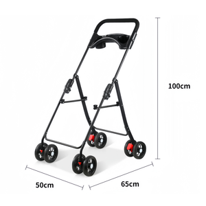 Tùy chỉnh trọng lượng nhẹ có thể gập lại <span class=keywords><strong>Pet</strong></span> Cat Dog xe đẩy thiết kế mới Teddy bé giỏ hàng cho sử dụng ngoài trời với điều chỉnh tính năng - Product Image 4