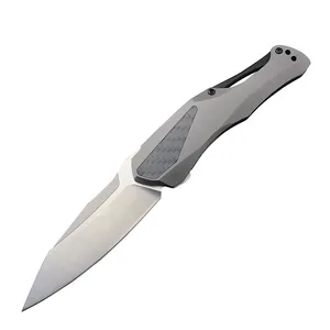 Collaborative 5500 Spear Point Pocket Knife D2 Blade Survival Knife Outdoor Camping EDC Folding Knife