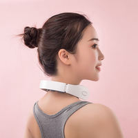 Masseur électrique rechargeable en forme de U pour le cou, outil portable de soin cervical, soulage les douleurs musculaires du cou, réduit la fatigue prolongée