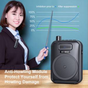 Amplificador Inalámbrico K1 MAX con Micrófono Lavalier para Profesores, Guías Turísticos, Altavoz, Amplificador de Voz Portátil - Product Image 5