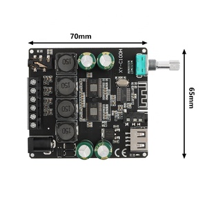 Mạch khuếch đại công suất kỹ thuật số XY-C100L XY-C100H BT, mô-đun kênh âm thanh kép, điều chỉnh âm thanh vô hạn 100W+100W - Product Image 6