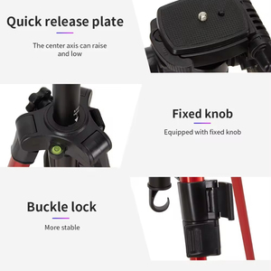 Venta al por mayor Jmary KP2254 65 pulgadas de aluminio Dslr Cámara soporte trípode con bolsa de viaje para transmisión en vivo Vlogging - Product Image 5