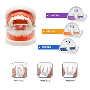 Nuovo stile 3 fasi fisico adulto terapia di correzione dei denti fermo di allineamento allenatore ortodontico dei denti - Product Image 2