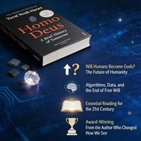 Homo Deus : Une brève histoire de demain par Yuval Noah Harari. Philosophie futuriste intemporelle classique