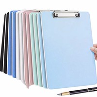 Porte-documents personnalisé pour réunions d'affaires, avec logo sur mesure, en plastique (modèle PP) ; Porte-documents pour examens étudiants