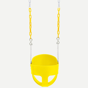 Enfant en bas âge bébé EVA seau balançoire siège jouets en plastique chaise suspendue siège unique intérieur extérieur avec 1.68 chaîne - Product Image 3