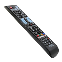 Télécommande universelle HUAYU RM-L1080 Plus à code fixe pour TV, câble, SAT, DVD, BD, Netflix/YouTube, 4 boutons, matériau ABS, 2 piles AAA