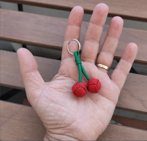 Llavero de Paracord con Diseño de Puño de Mono, Personalizado, para Defensa Personal, Lindo Llavero de Cuerda de Paracord - Product Image 4