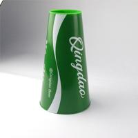 Gobelets de stade promotionnels en plastique PP personnalisés à faible MOQ, 32 oz, incassables, portables, imprimés en sérigraphie pour fêtes