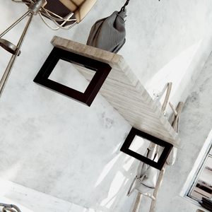 用于脸盆控制台水槽台面支架的重型两件式壁式支架，带邮购托架支架 - Product Image 5