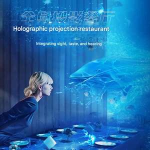 Projection mapping immersive interactive à 360 degrés, centre commercial, restaurant, musée, projection mapping - Product Image 2