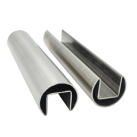 Raccord d'angle pour tube à fente de balustrade en acier inoxydable 2205 304 316 durable