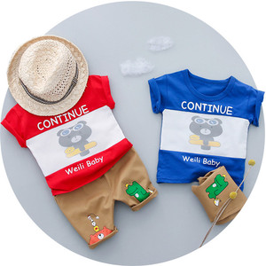 Ensembles de costumes d'animaux pour bébés : T-shirt, pantalon de ski et d'escalade, ensemble haut et pantalon pour bébé garçon - Product Image 3