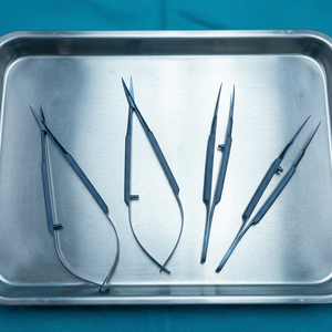 Kit de micro-instruments manuels en métal de 4 pièces pour la chirurgie générale - Product Image 3