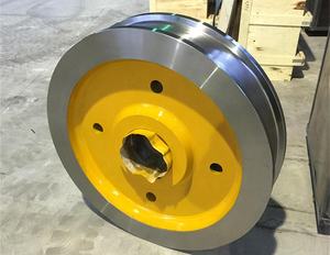 Wiel voor spoorwegportaalcrane, gesmeed, gegoten en gewalst - Product Image 5