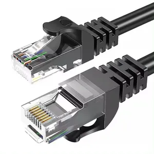 1m 2m 3m 5m rj45〜rj45 8p8c utp cat5e 24awg屋内屋外LANケーブル