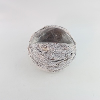 Pot de Plante en Rotin Naturel pour Serre de Jardin, Décoration de Bureau et Maison, Support de Plantes Succulentes en Rotin