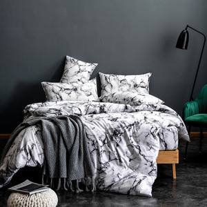 En gros polyester imprimée confortable ensemble de literie housse de couette - Product Image 1