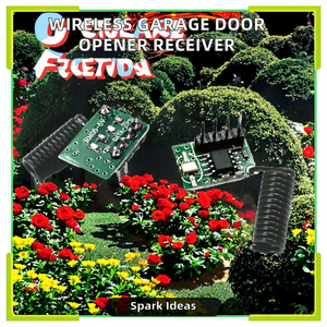 <span class=keywords><strong>Module</strong></span> Récepteur Sans Fil pour Automatisation Domestique, Ouvre-<span class=keywords><strong>Porte</strong></span> <span class=keywords><strong>de</strong></span> <span class=keywords><strong>Garage</strong></span>, 315MHz 433MHz, Code d'Apprentissage ABS, Pile AAA, Portée 50m, Télécommande LED - Product Image 4