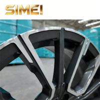 Jantes en alliage d'aluminium coulé SIMEI 17-24 pouces Range Rover Sport SV Edition One Design exécutif personnalisé 6061-T6 Finition noire