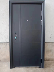 Moden nhà thép trắng nội thất cửa kim loại cửa với nhôm trang trí 13 điểm khóa - Product Image 2