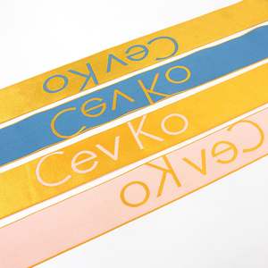 Factory Custom Logo 4.5Cm Jacquard Elastic Band Pants Sportswear Clothes Elastic Waistband - Product Image 3