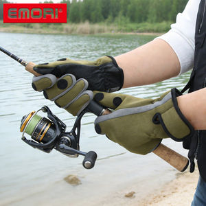 Gants de pêche imperméables d'hiver en gros, avec paume antidérapante, en néoprène, pour hommes et femmes - Product Image 6