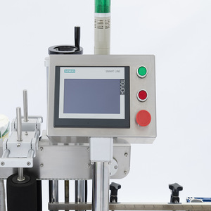 Tự động nhãn Applicator vuông chai tròn đôi bên phía trước và trở lại máy dán nhãn cho mỹ phẩm chai phẳng - Product Image 4