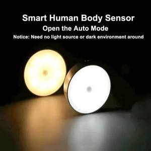 Fast Shipment USB <b>Rechargeable</b> LED Sensor <b>Night</b> <b>Light</b> for Kitchen Bedroom Stairs Corridor Cabinet & Wardrobe Ambient <b>Light</b> - Product Image 1