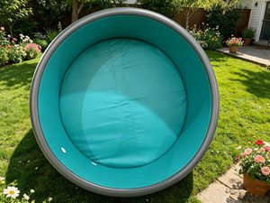 <span class=keywords><strong>Piscine</strong></span> gonflable rectangulaire en PVC de haute qualité OEM, durable, pour enfants, design géant Drop Stitch, portable et étanche - Product Image 2