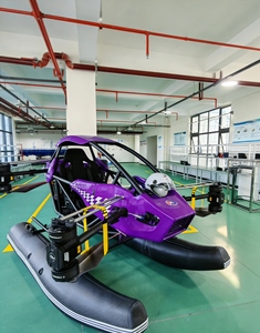 เครื่องบินส่วนบุคคล EVTOL รุ่นใหม่ ใช้ไฟฟ้า ผลิตจากคาร์บอนไฟเบอร์ สำหรับผู้โดยสารหนึ่งที่นั่ง ใช้แบตเตอรี่ เหมาะสำหรับการบินส่วนบุคคลในระดับความสูงต่ำสำหรับผู้ใหญ่ - Product Image 1