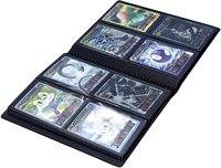 Carpeta Coleccionable de Charizard con Cierre, 49 Bolsillos, para Tarjetas Pokémon 400-900, Álbum para Guardar Tarjetas