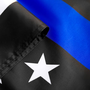 Bandiere Sottili Blu, Rosse e Verdi 3 X 5 Piedi per Esterni, Colori Vivaci e Doppia Cucitura, Bandiere Americane Rosse Blu Verdi, Bandiere da Fuoco - Product Image 4