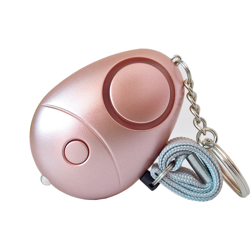 Custom Personal Alarm LED Flashlight Keychain