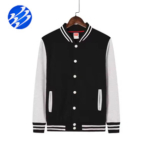 Vendita Diretta dalla Fabbrica <span class=keywords><strong>Giacca</strong></span> Stile Baseball Personalizzabile alla Moda Classica Casual da Uomo con il Tuo Logo - Product Image 3