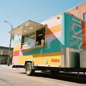 2025 HOT Selling Colored FoodTrailer <b>Mobile</b> <b>Kitchen</b> Food Concession Trailer For Sale - Product Image 6