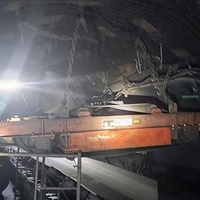 Séparateur magnétique à bande permanente antidéflagrant pour convoyeur à charbon, séparateur magnétique industriel