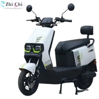 Motocicleta Eléctrica Ligera Directo de Fábrica, Scooter Eléctrico con Batería de 60V para Desplazamientos de Corta Distancia