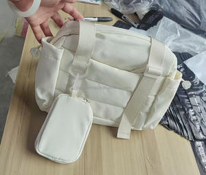 กระเป๋าผ้ากระสอบขนาดเล็กแบบ2 in 1สำหรับผู้หญิงกระเป๋าใส่เหรียญชุดเต้นเล่นกีฬาโยคะกระเป๋ายิมขนาดเล็กสำหรับผู้หญิง - Product Image 6