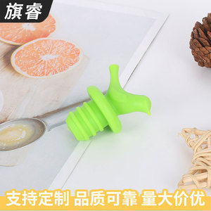 Silicone Bird Shaped <b>Bottle</b> Stopper Screw Type Sealing Wine Stoppers - Product Image 4